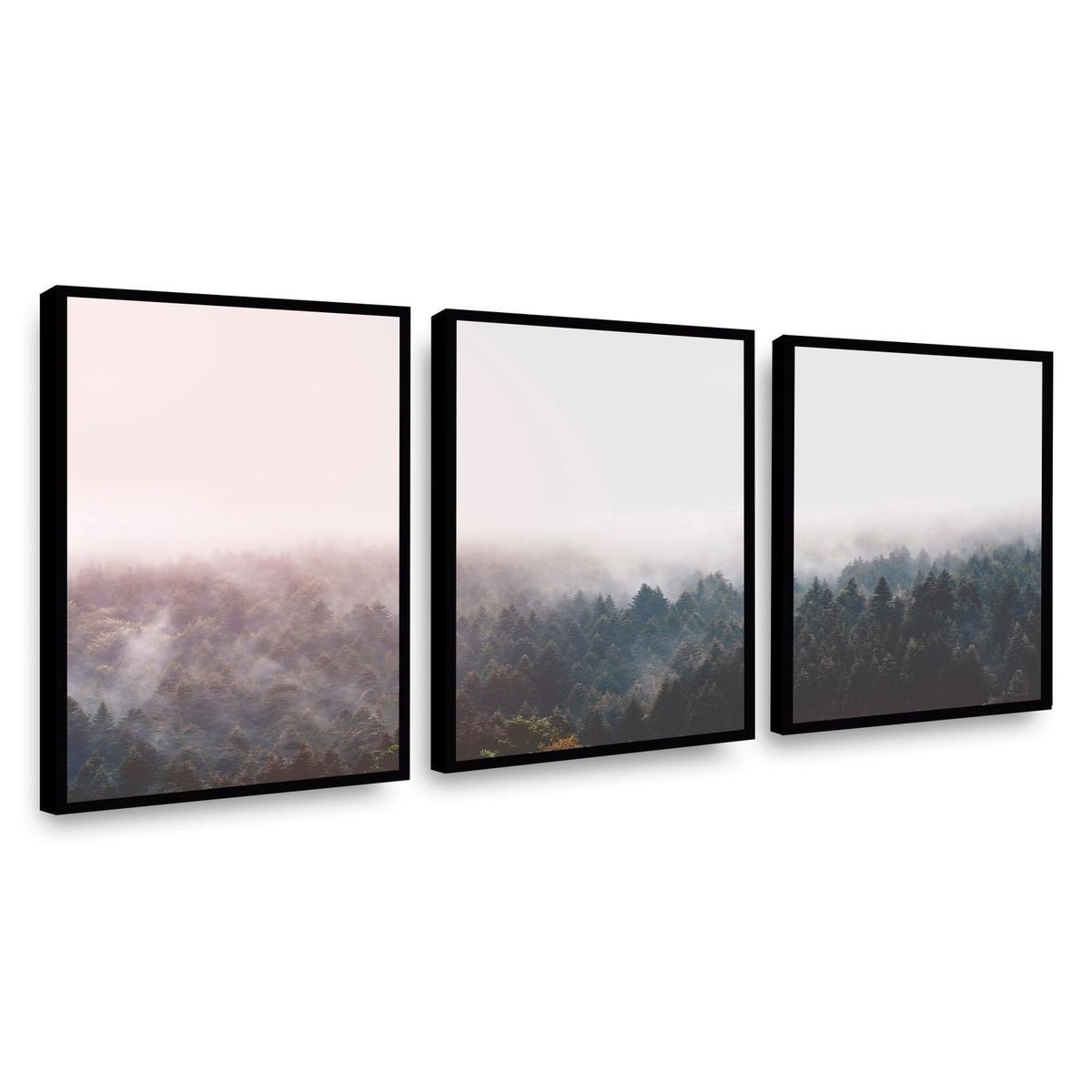 RETELA - Canvas trio Canadá - Multicolor - 70x50 cm