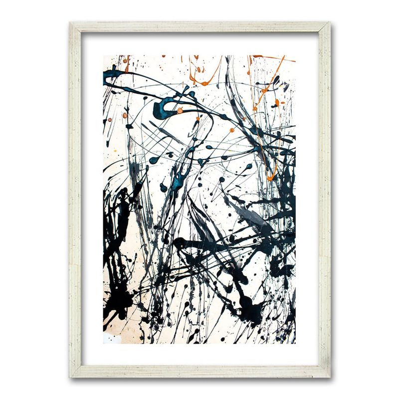 RETELA - Cuadro Full - Plateado - 70x50 cm