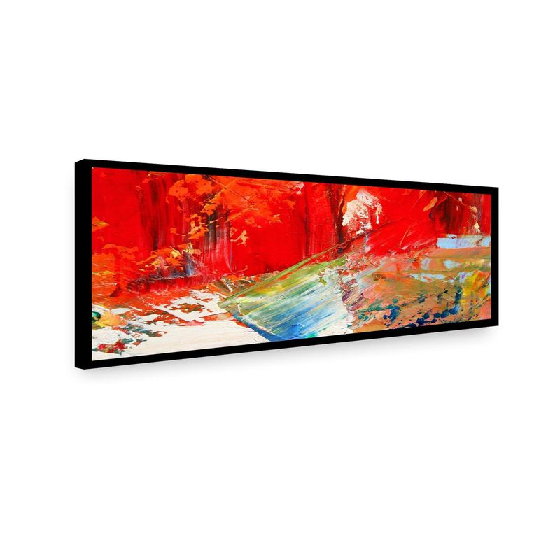 RETELA - Canvas Water & Fire III - Multicolor - Enmarcado
