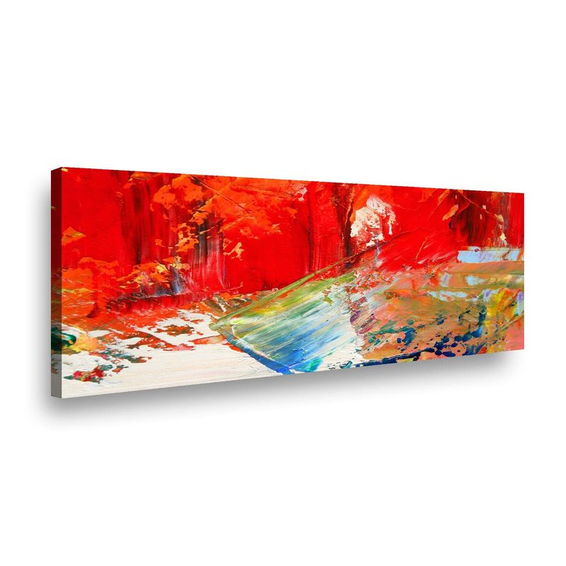 RETELA - Canvas Water & Fire III - Multicolor - 90x45 cm