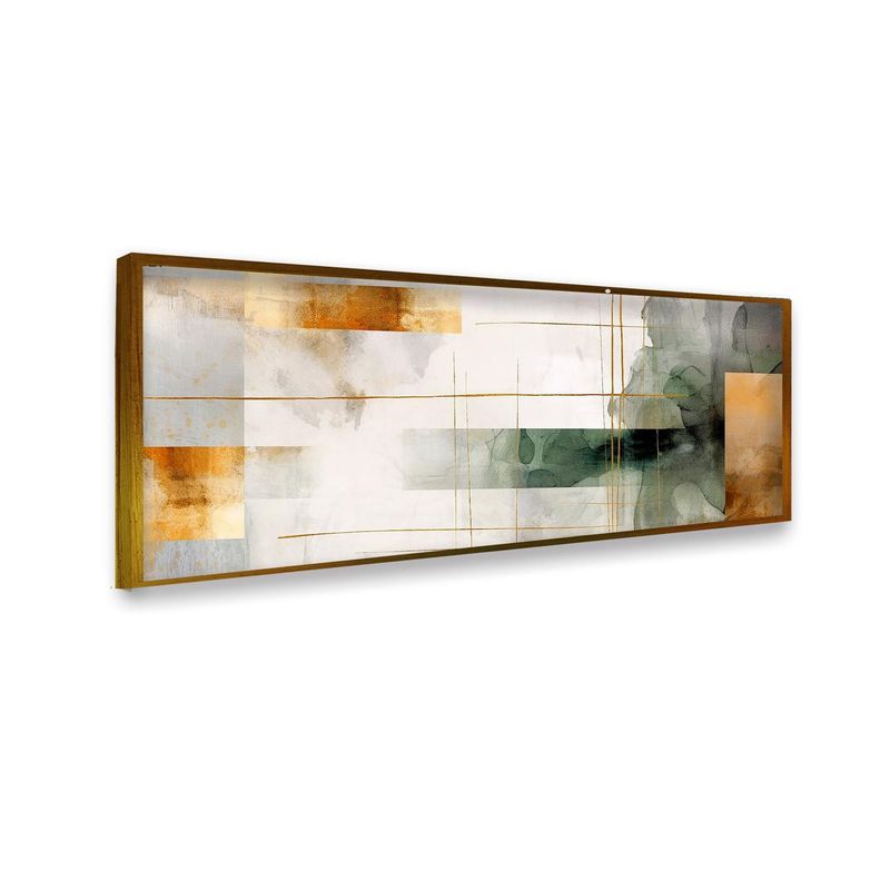 RETELA - Canvas Arte Cubico - Multicolor - 90x45 cm