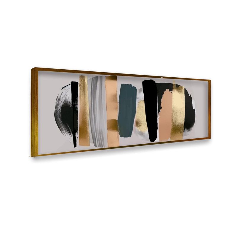 RETELA - Canvas Ocasos Fragmentados II - Multicolor - Enmarcado