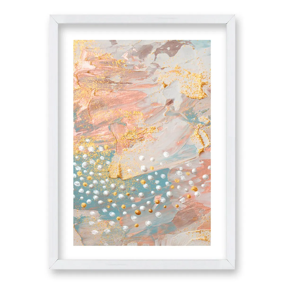 RETELA - Cuadro Faya 1 - Blanco - 70x50 cm