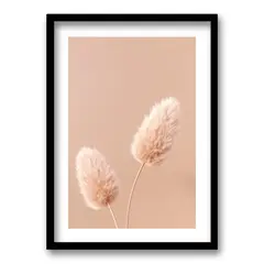 RETELA - Cuadro Flor Seca 2 - Negro