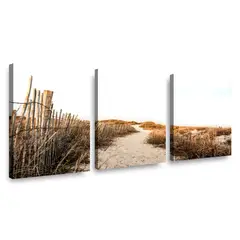 RETELA - Canvas trio Camino - Multicolor