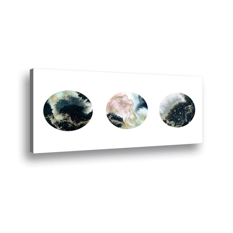 RETELA - Canvas Circles - Multicolor - 90x45 cm