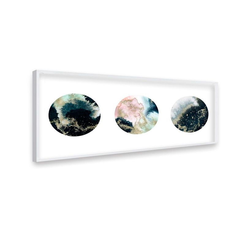 RETELA - Canvas Circles - Multicolor - Enmarcado
