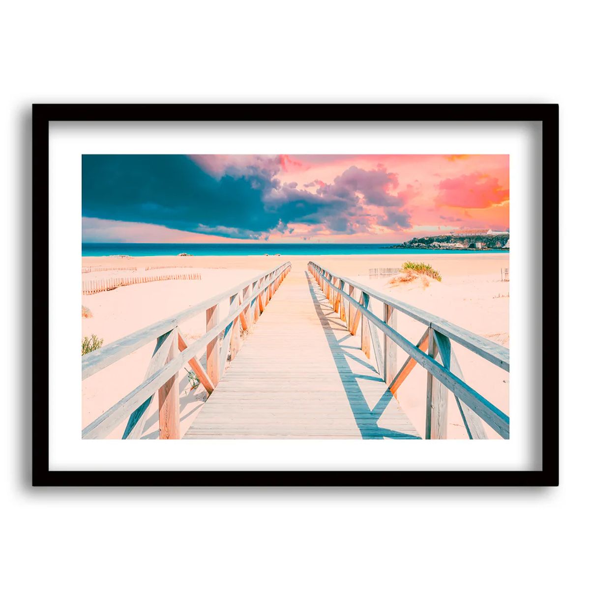 RETELA - Cuadro Paradise - Negro