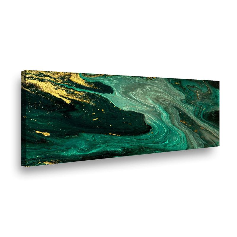 RETELA - Canvas Marmol Verde - Multicolor - 90x45 cm