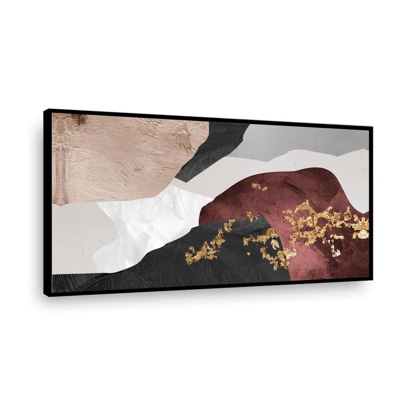 RETELA - Canvas XL 135x80 cm Modelo 49 - Multicolor - Enmarcado