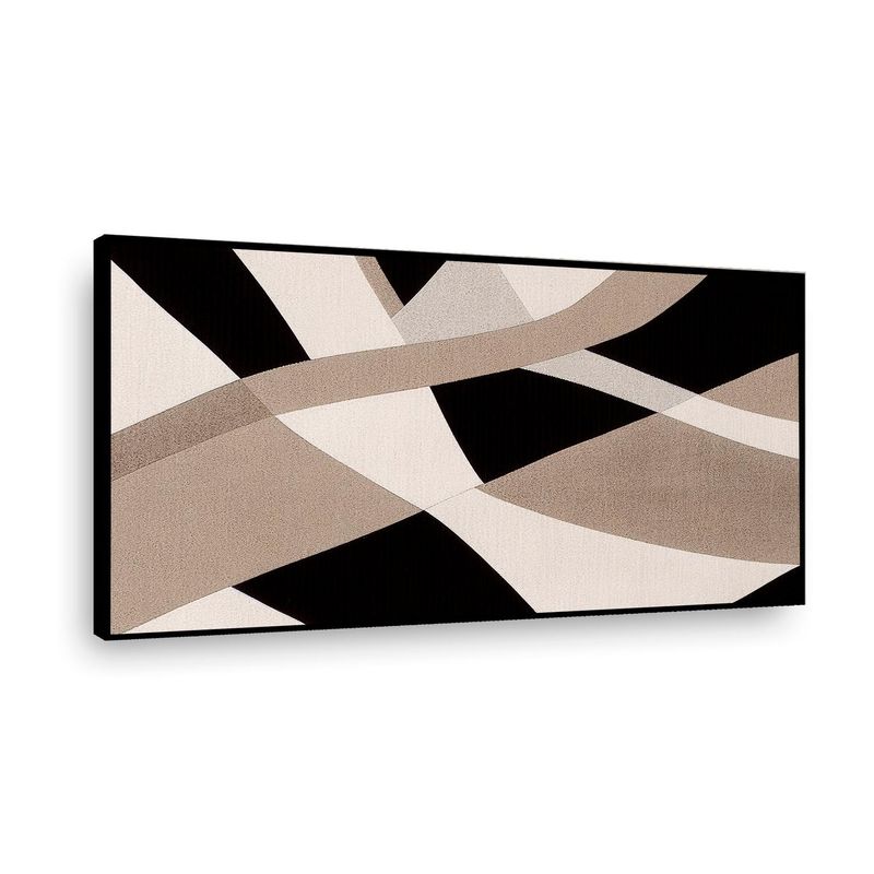 RETELA - Canvas XL 135x80 cm Modelo 71 - Multicolor - Enmarcado