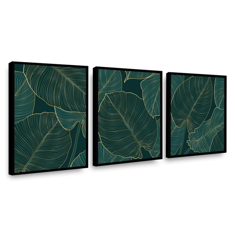 RETELA - Canvas trio Glamour - Multicolor - Enmarcado