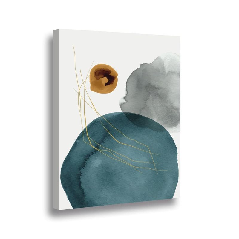 RETELA - Canvas Turquoise II - Multicolor - 70x50 cm