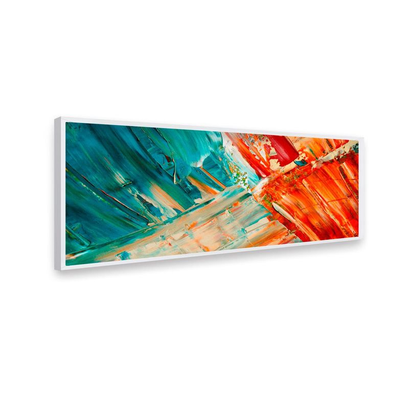 RETELA - Canvas Water & Fire - Multicolor - Enmarcado