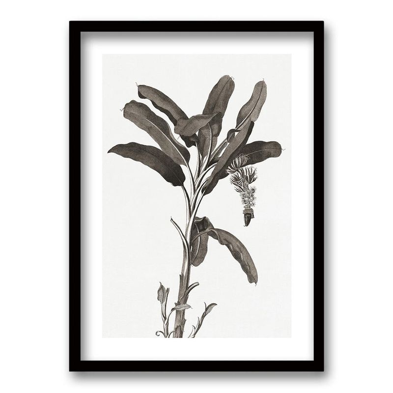 RETELA - Cuadro Palms I - Negro