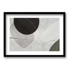 RETELA - Cuadro Formas - Negro