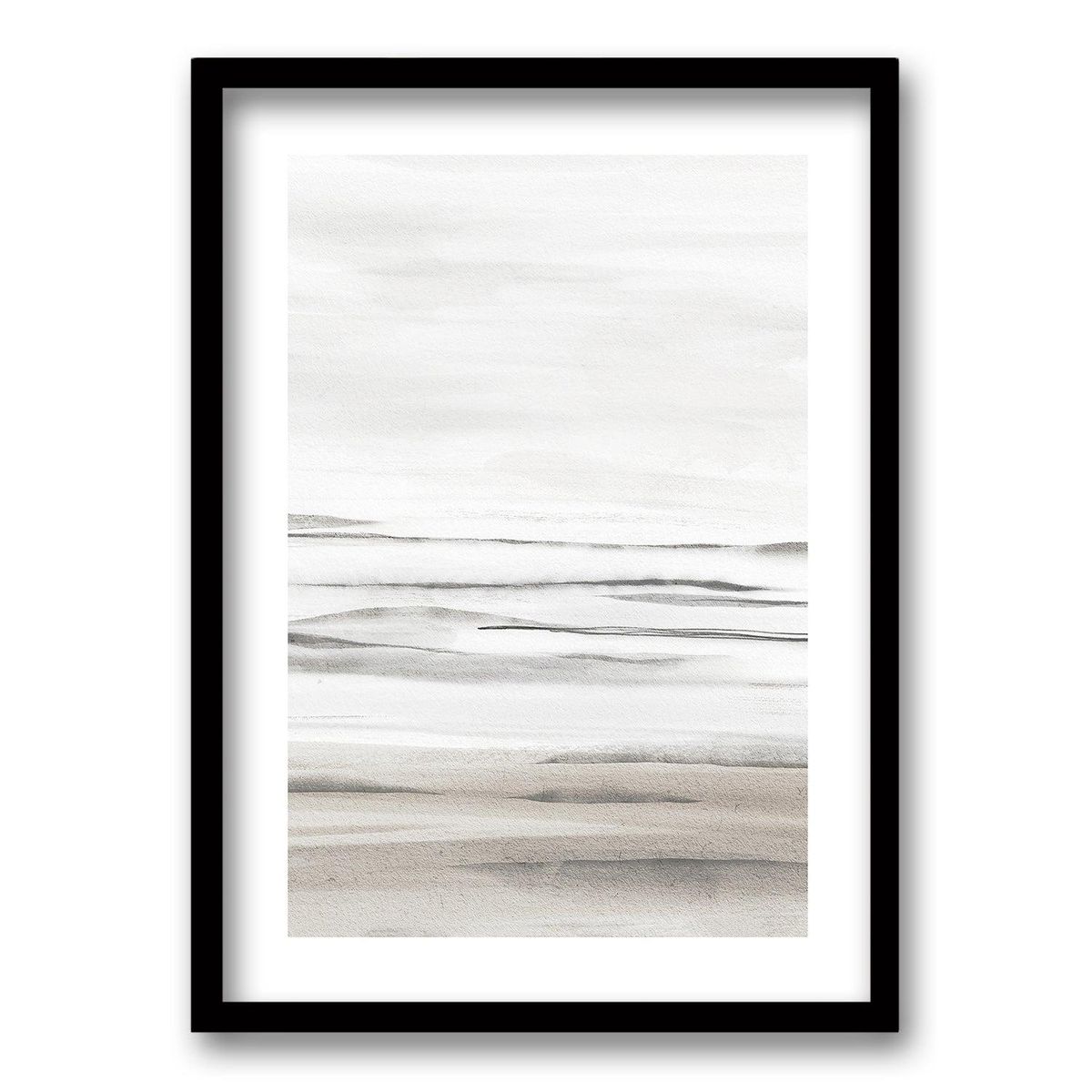 RETELA - Cuadro Ecos de Bosque II - Negro