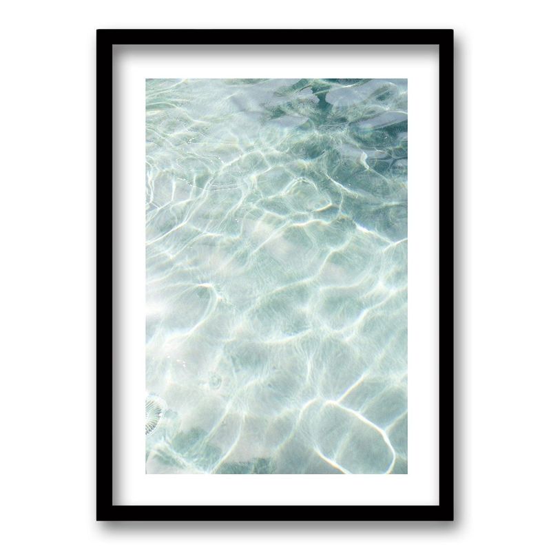 RETELA - Cuadro Reflejos Serenos - Negro