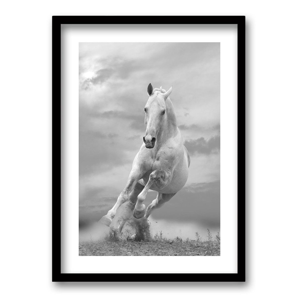 RETELA - Cuadro Luz y Sombra II - Negro