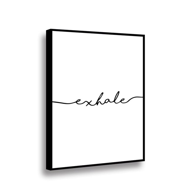 RETELA - Canvas Exhale - Multicolor - Enmarcado