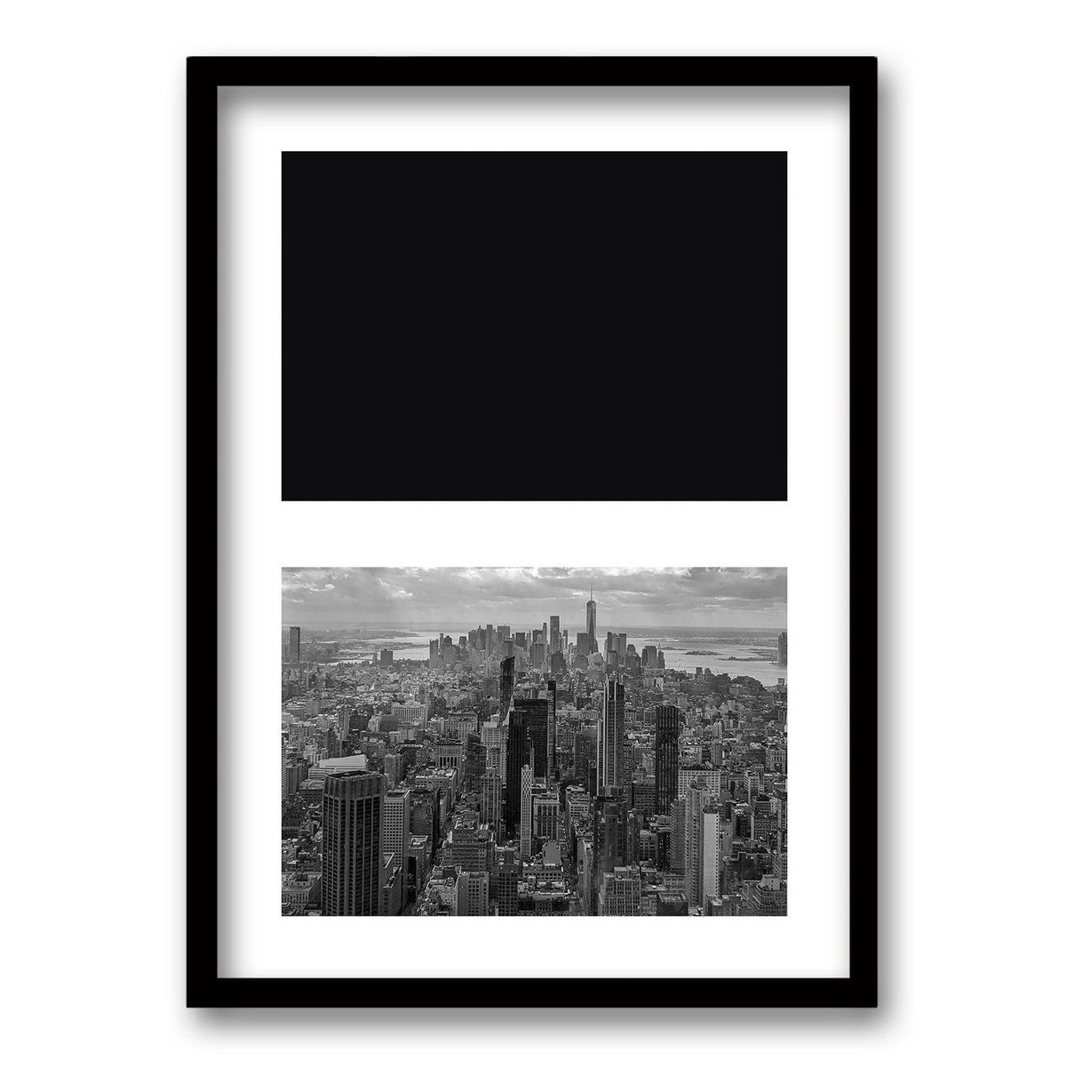 RETELA - Cuadro Matices Urbanas II - Negro