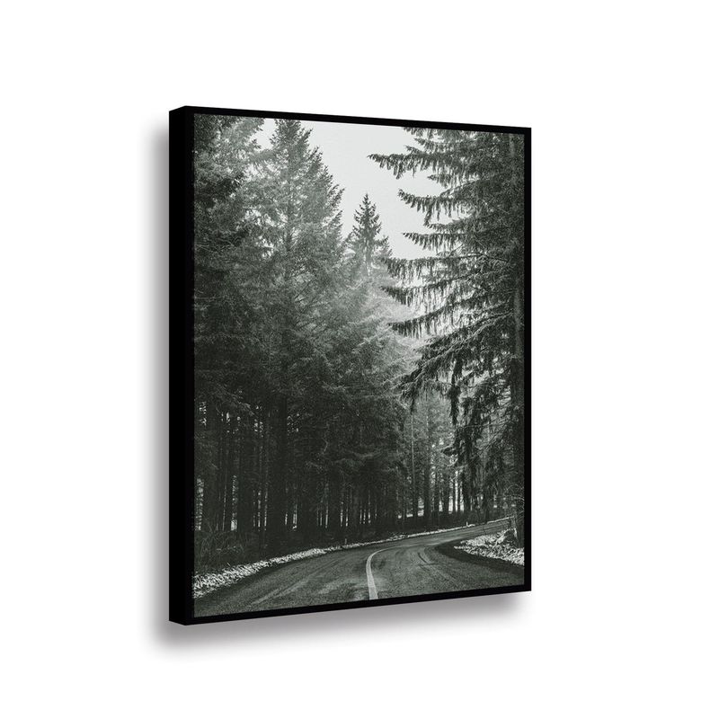 RETELA - Canvas Bosque BN2 - Multicolor - Enmarcado
