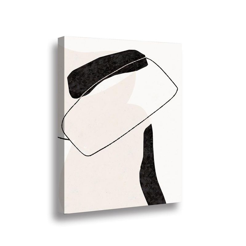 RETELA - Canvas Fragmentos y Líneas - Multicolor - 70x50 cm