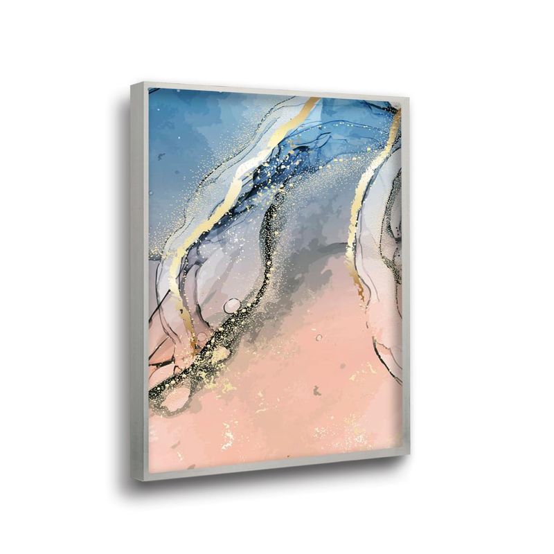 RETELA - Canvas Marmol Pink - Multicolor - Enmarcado