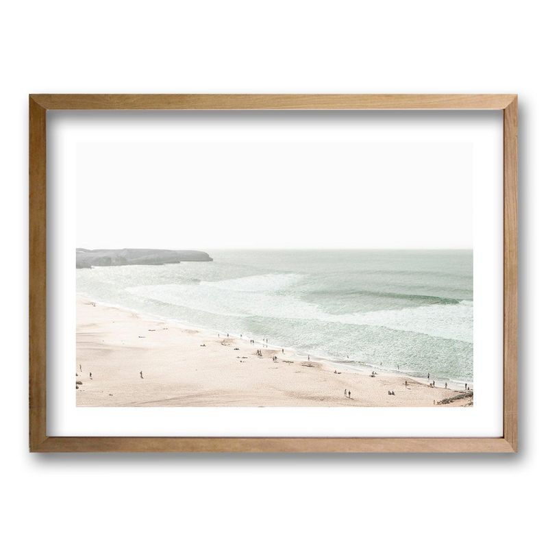 RETELA - Cuadro Orilla al Mar - Cafe - 50x35 cm