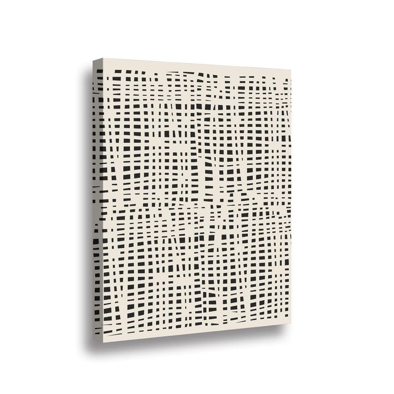 RETELA - Canvas Frenesí Lineal IX - Multicolor - 70x50 cm
