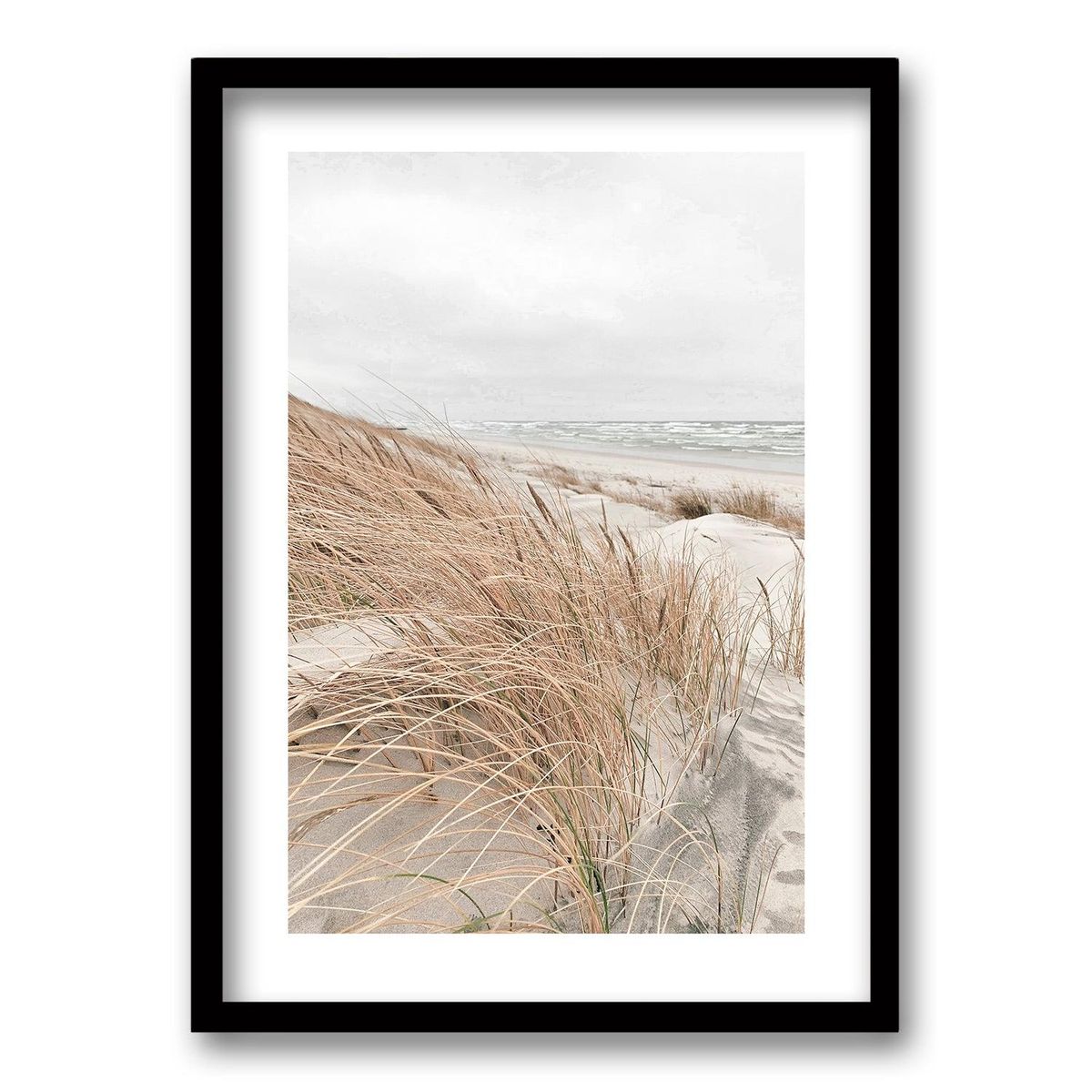 RETELA - Cuadro Espigas - Negro - 40x30 cm