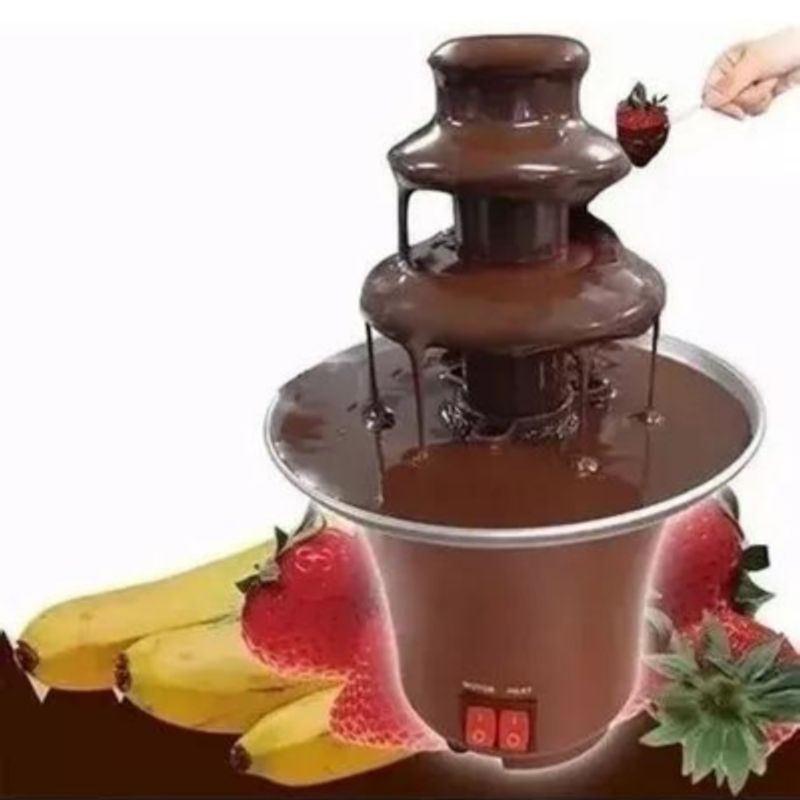 GENERICO - Cascada Fuente Chocolate 3 Pisos Fondue Chocolate