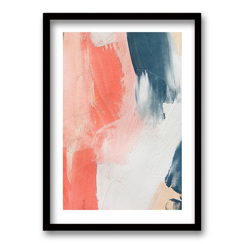 RETELA - Cuadro Trazo - Negro - 50x35 cm