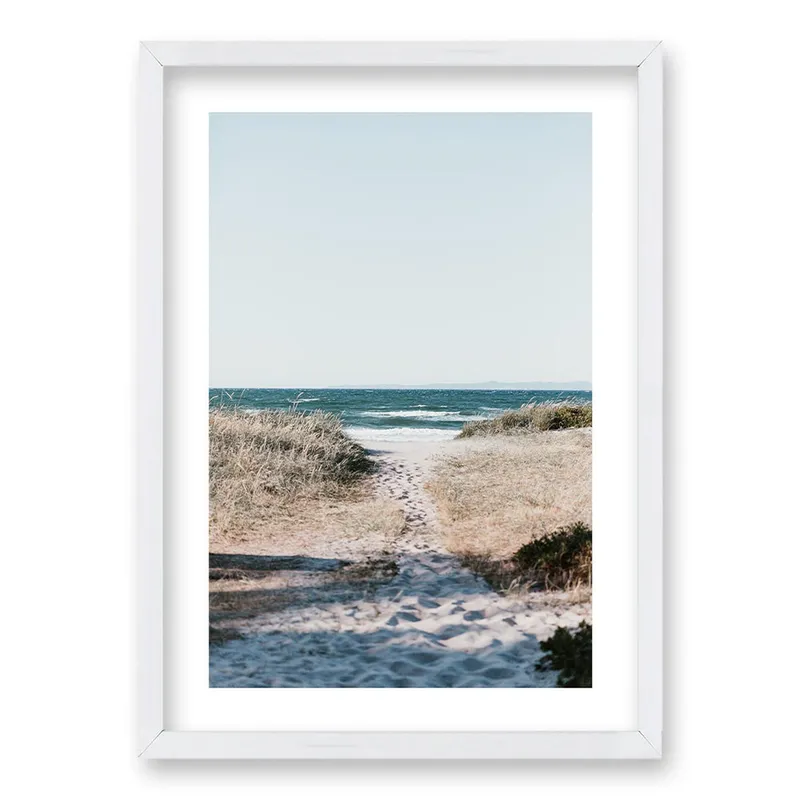 RETELA - Cuadro Despertar - Blanco - 70x50 cm