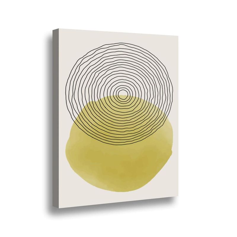 RETELA - Canvas Yellow II - Multicolor - 70x50 cm