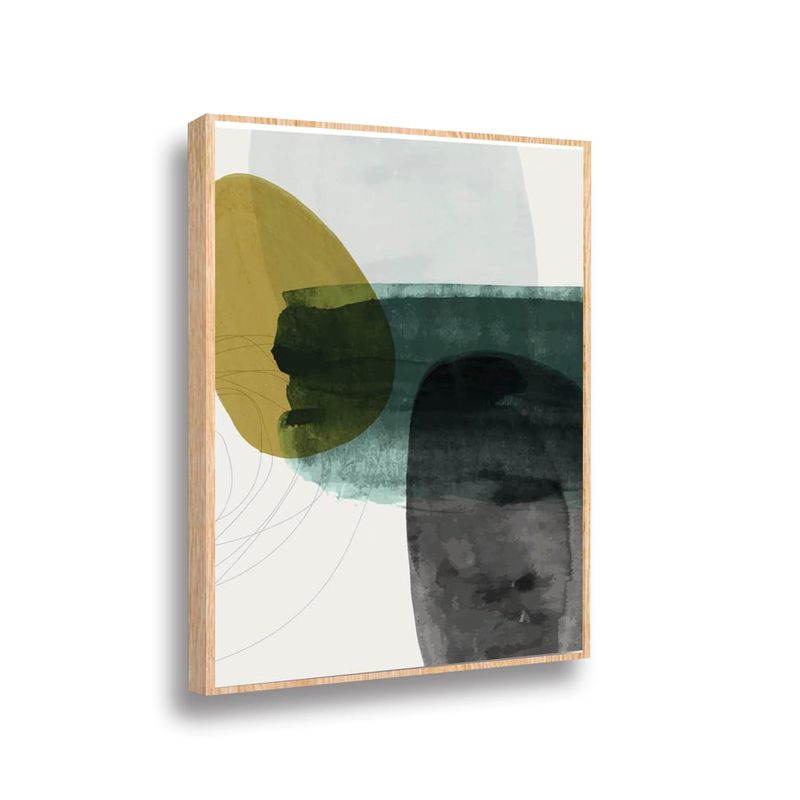 RETELA - Canvas Cir III - Multicolor - Enmarcado