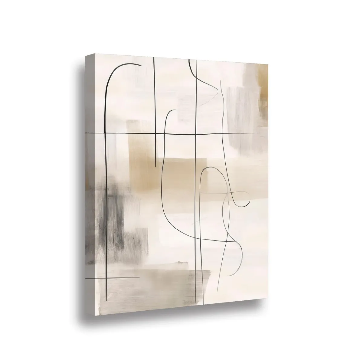 RETELA - Canvas Contraste Gradual - Multicolor - 70x50 cm