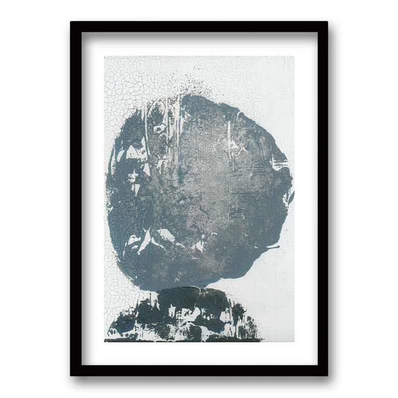 RETELA - Cuadro ROC - Negro - 70x50 cm