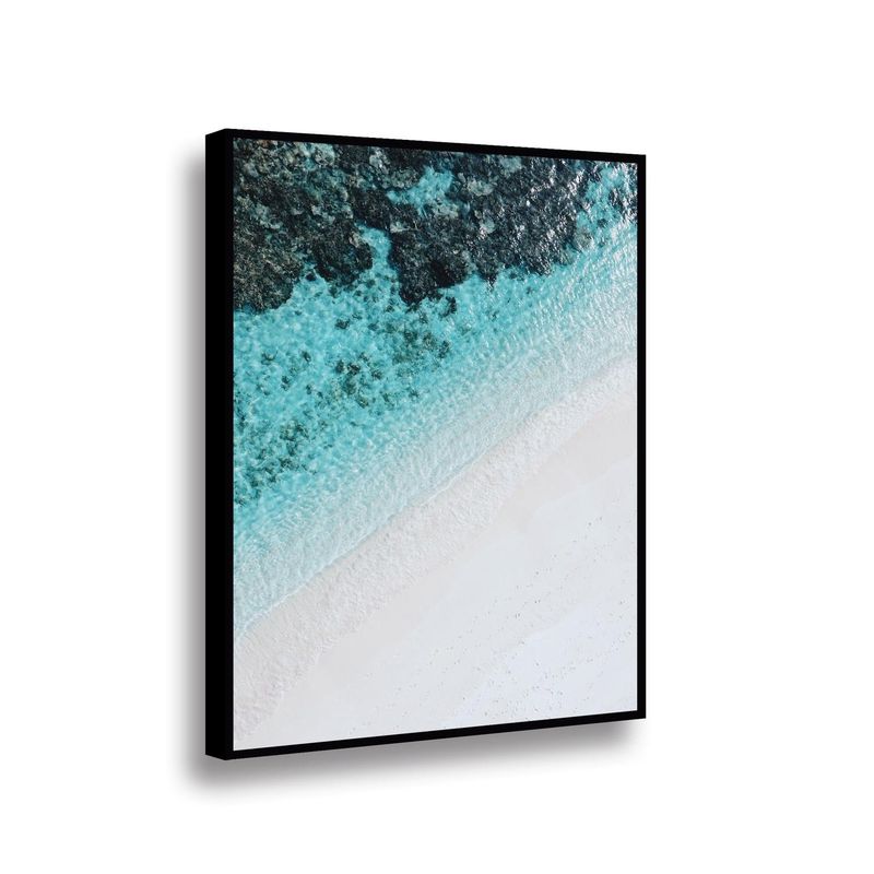 RETELA - Canvas Orilla Cristalina II - Multicolor - Enmarcado