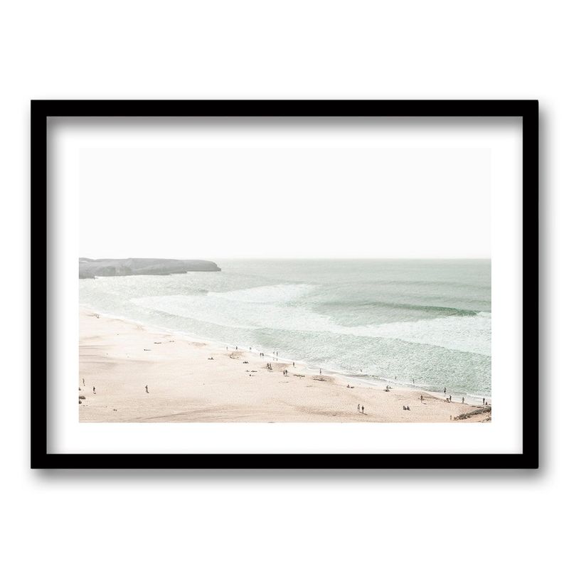 RETELA - Cuadro Orilla al Mar - Negro
