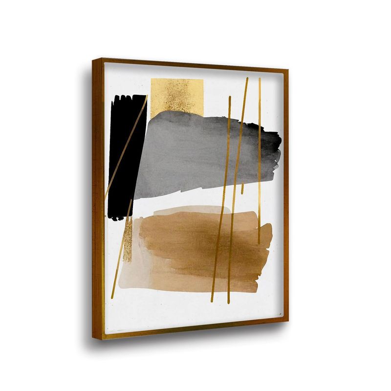RETELA - Canvas Dimensión Dorada II - Multicolor - Enmarcado