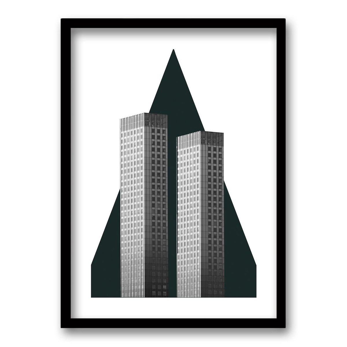 RETELA - Cuadro Matices Urbanas VI - Negro