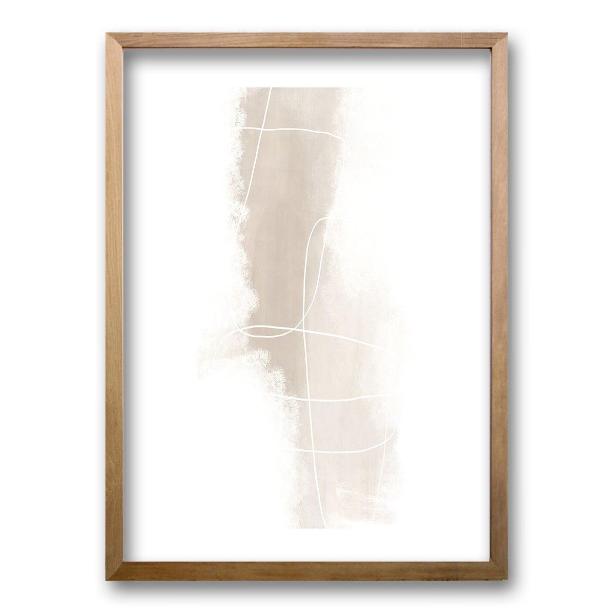 RETELA - Cuadro Sinfonía de Ámbar II - Negro