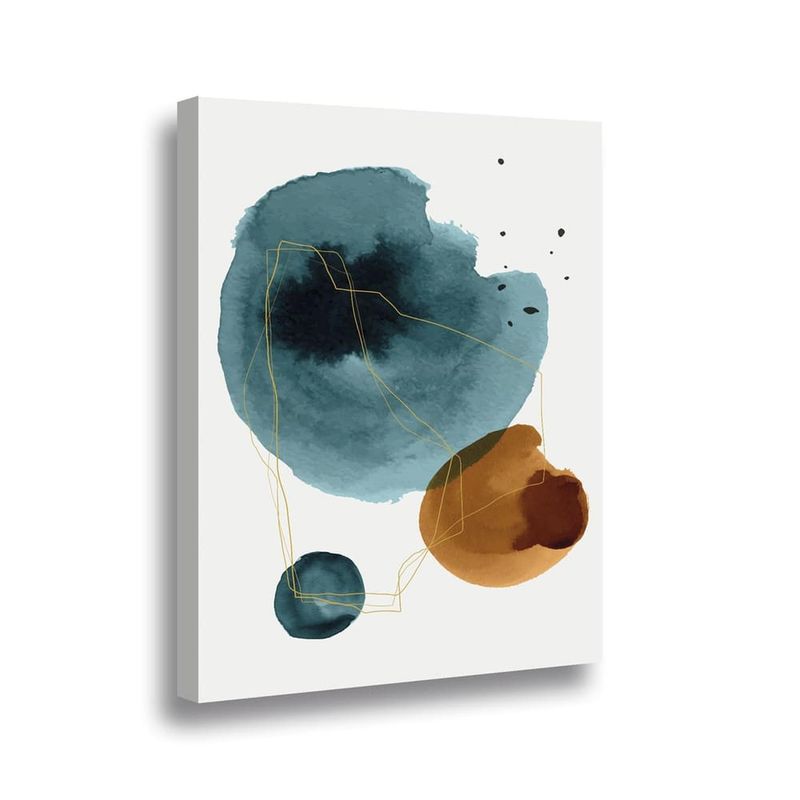 RETELA - Canvas Turquoise III - Multicolor - 70x50 cm