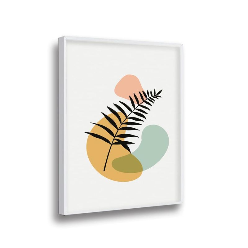 RETELA - Canvas Follaje I - Multicolor - Enmarcado