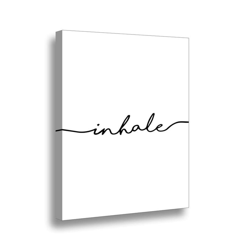 RETELA - Canvas Inhale - Multicolor - 70x50 cm