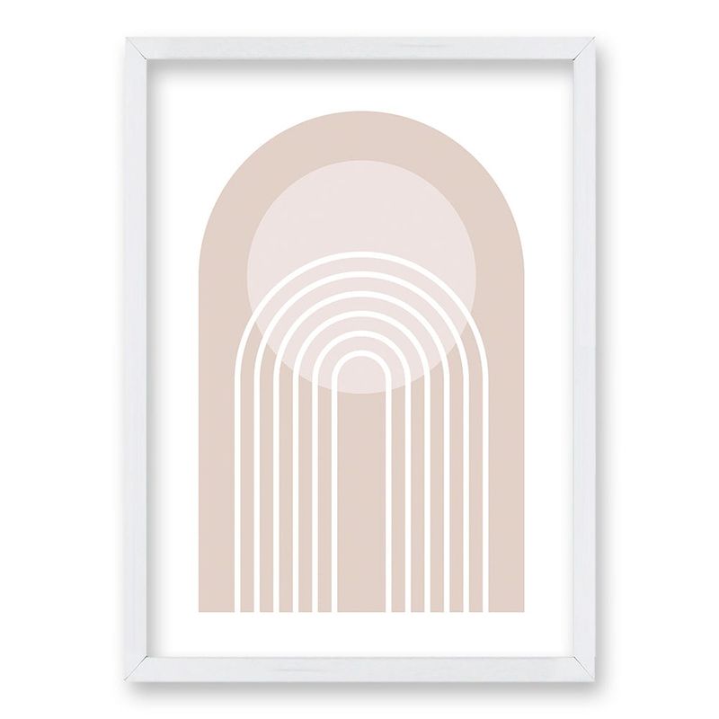 RETELA - Cuadro Arco I - Blanco - 70x50 cm