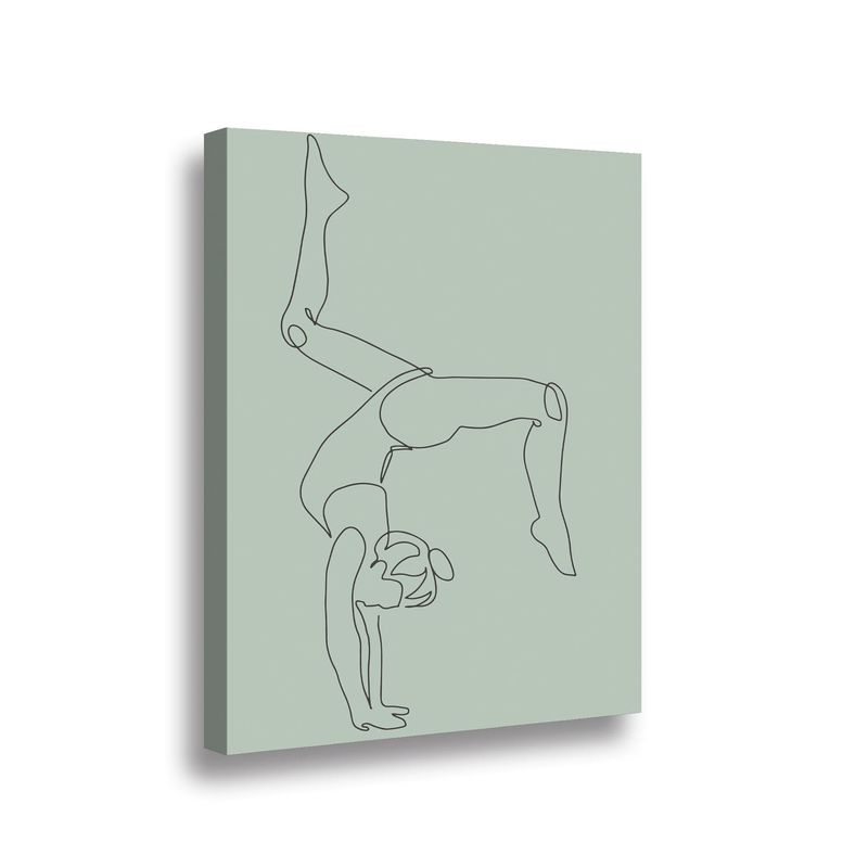 RETELA - Canvas Serenity in Silhouette II - Multicolor - 70x50 cm
