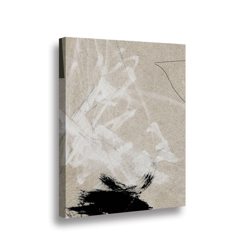 RETELA - Canvas Fury of Brushstrokes - Multicolor - 70x50 cm