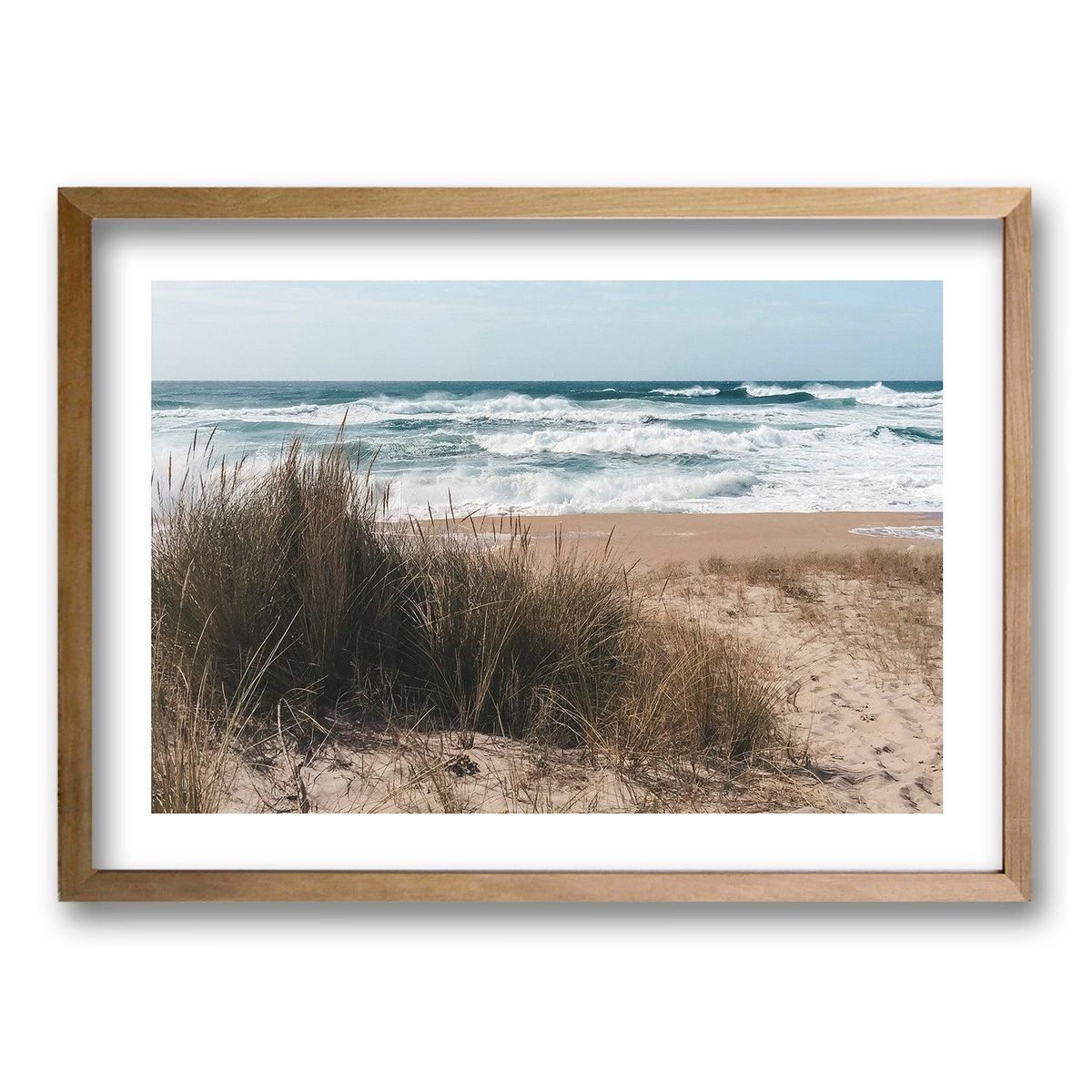 RETELA - Cuadro Orilla de Mar II - Cafe - 70x50 cm